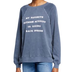 WILDFOX Going Back Inside Sweatshirt Size …
